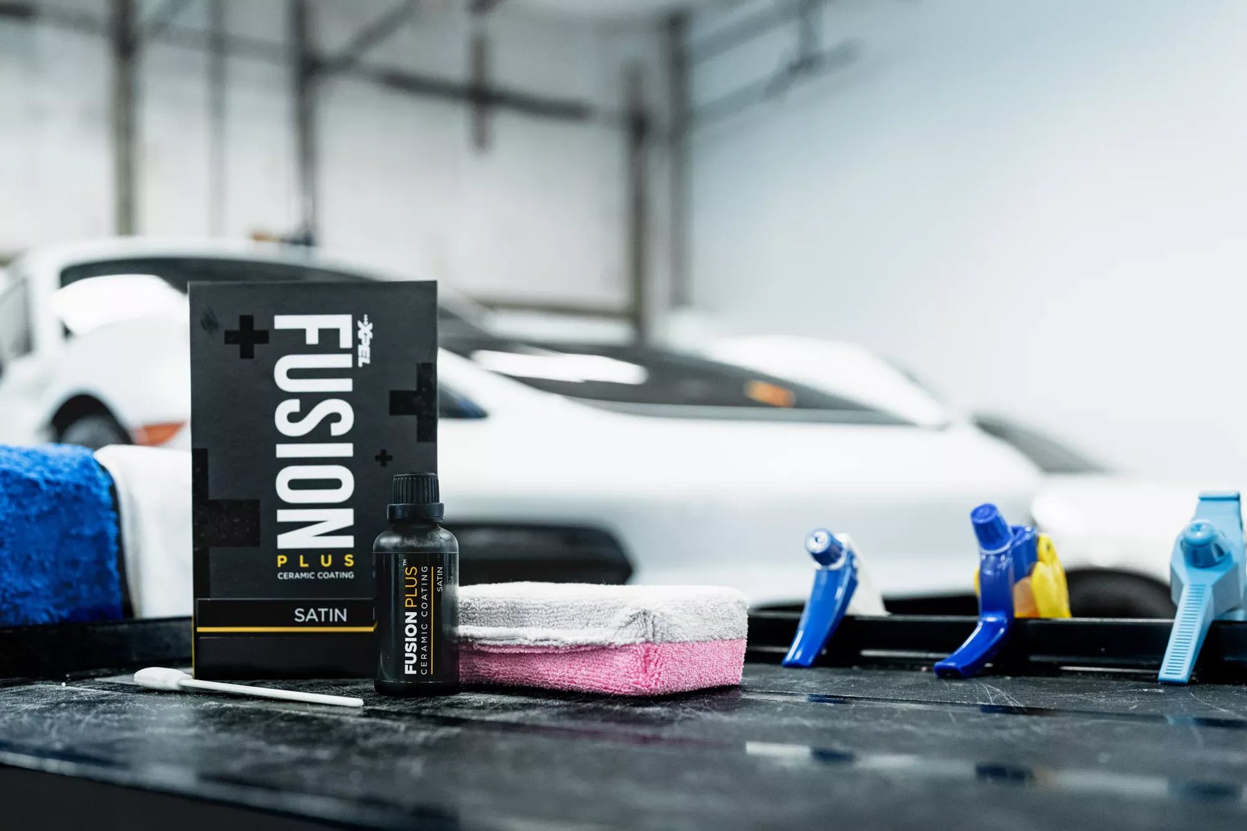 XPEL Fusion Plus ceramic coating applied at the Autograff studio in North Hollywood, CA
