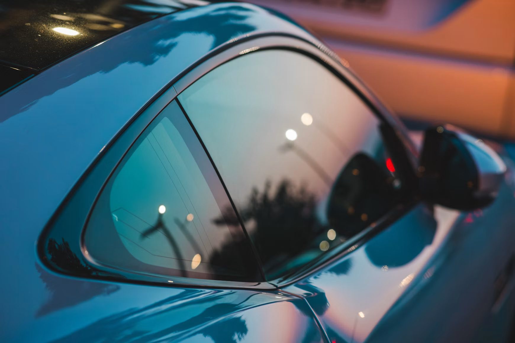 XPEL XR Black nano-ceramic window tint on a car