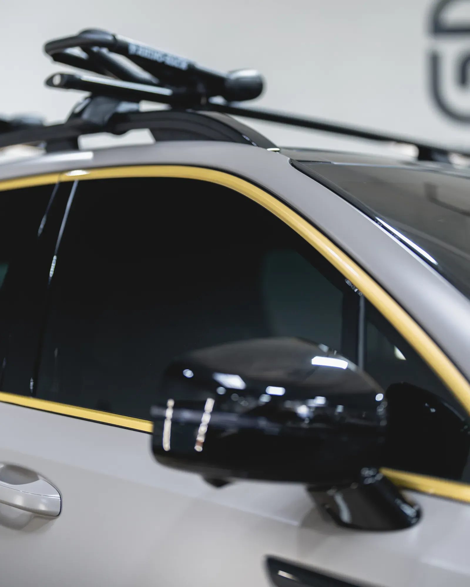 XPEL XR Plus nano-ceramic tint on a car side window